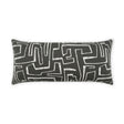 D.V. Kap Home Theon Lumbar Onyx 12" x 24" Pillow Cover