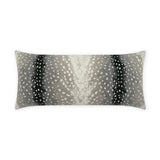 D.V. Kap Home Cerbiatta Lumbar Onyx 12" x 24" Pillow Cover