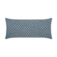 D.V. Kap Home Ambree Lumbar Indigo 12" x 24" Pillow Cover