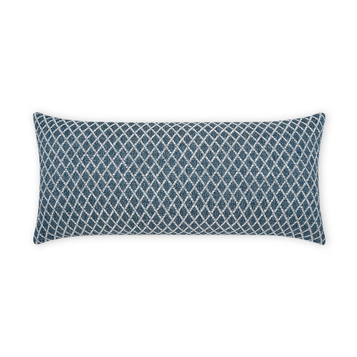 D.V. Kap Home Ambree Lumbar Indigo 12" x 24" Pillow Cover