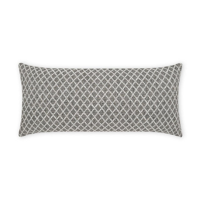D.V. Kap Home Ambree Lumbar Ebony 12" x 24" Pillow Cover