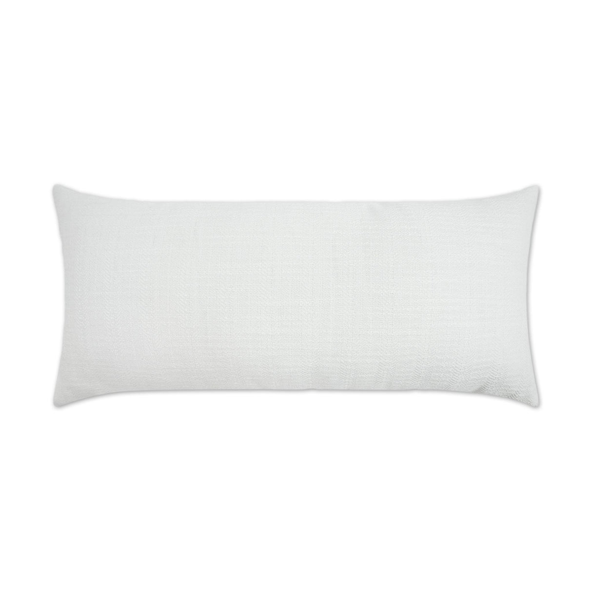 D.V. Kap Home Ashmolton Lumbar White 12" x 24" Pillow Cover