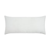 D.V. Kap Home Ashmolton Lumbar White 12" x 24" Pillow Cover