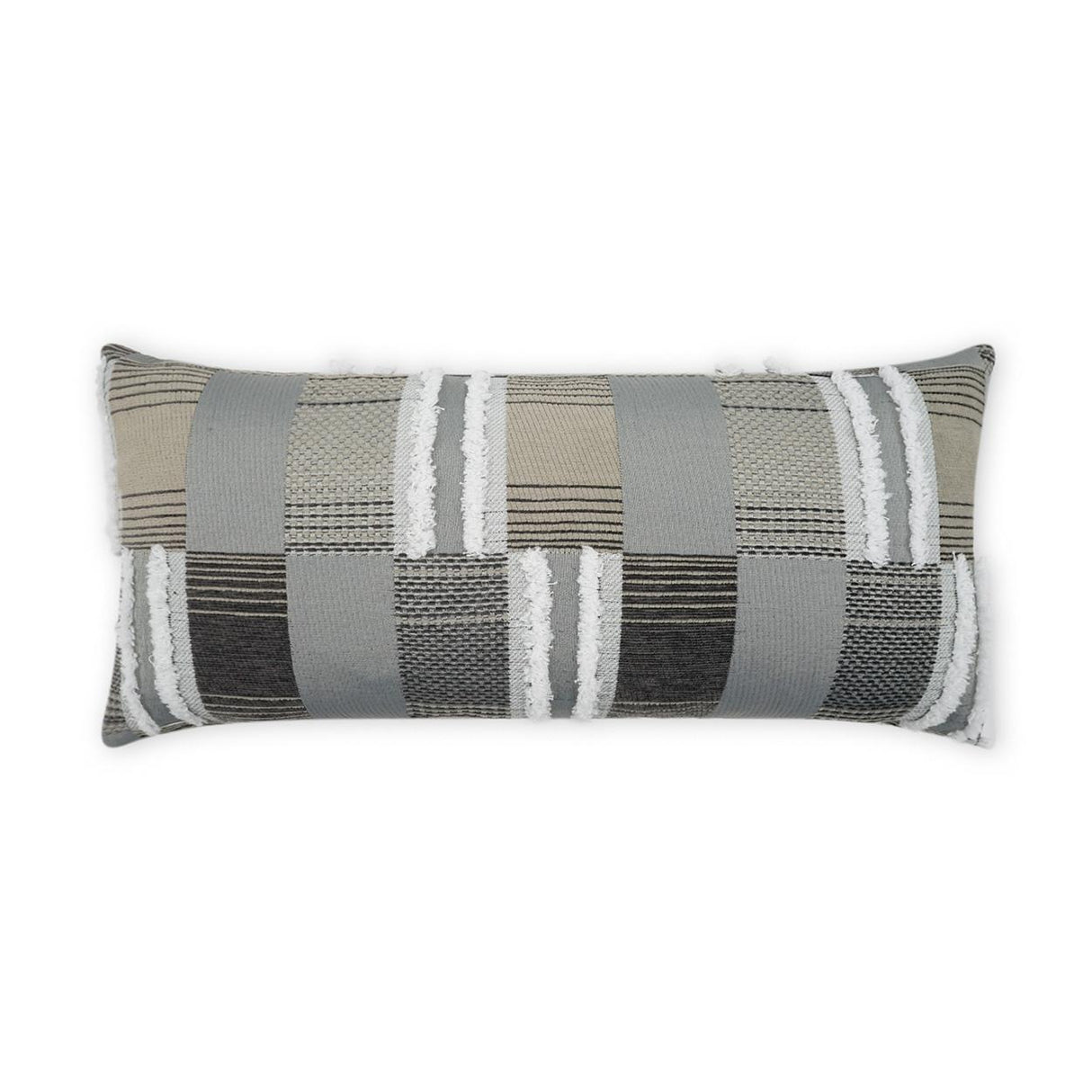 D.V. Kap Home Mickey Lumbar Grey 12" x 24" Pillow Cover