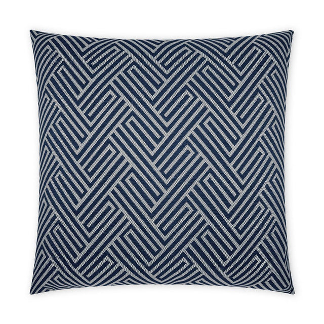 D.V. Kap Home Mandros Navy 22" x 22" Pillow Cover