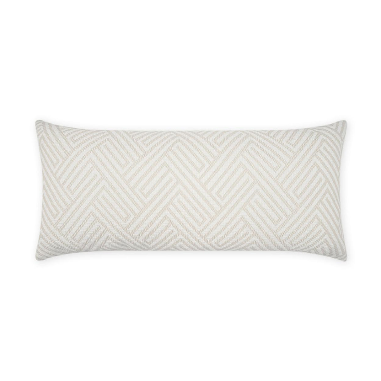 D.V. Kap Home Mandros Lumbar Ivory 12" x 24" Pillow Cover