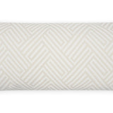 D.V. Kap Home Mandros Lumbar Ivory 12" x 24" Pillow Cover