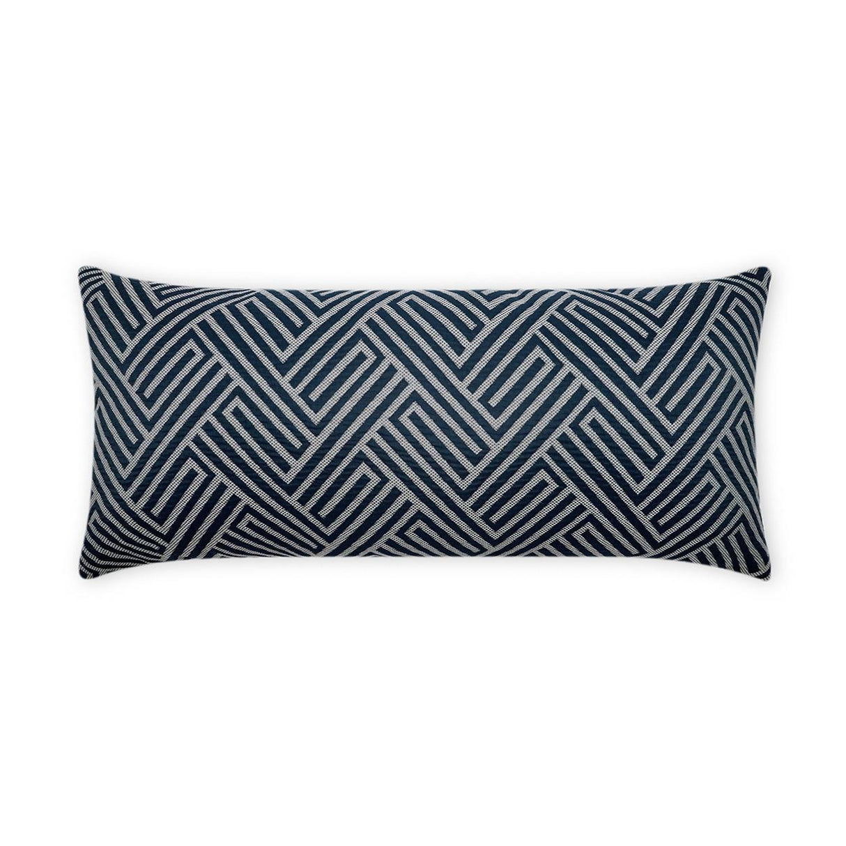 D.V. Kap Home Mandros Lumbar Navy 12" x 24" Pillow Cover