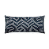 D.V. Kap Home Mandros Lumbar Navy 12" x 24" Pillow Cover