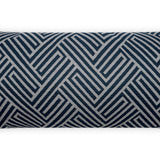 D.V. Kap Home Mandros Lumbar Navy 12" x 24" Pillow Cover