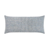 D.V. Kap Home Heart Stone Lumbar Blue 12" x 24" Pillow Cover