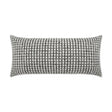 D.V. Kap Home Heart Stone Lumbar Grey 12" x 24" Pillow Cover