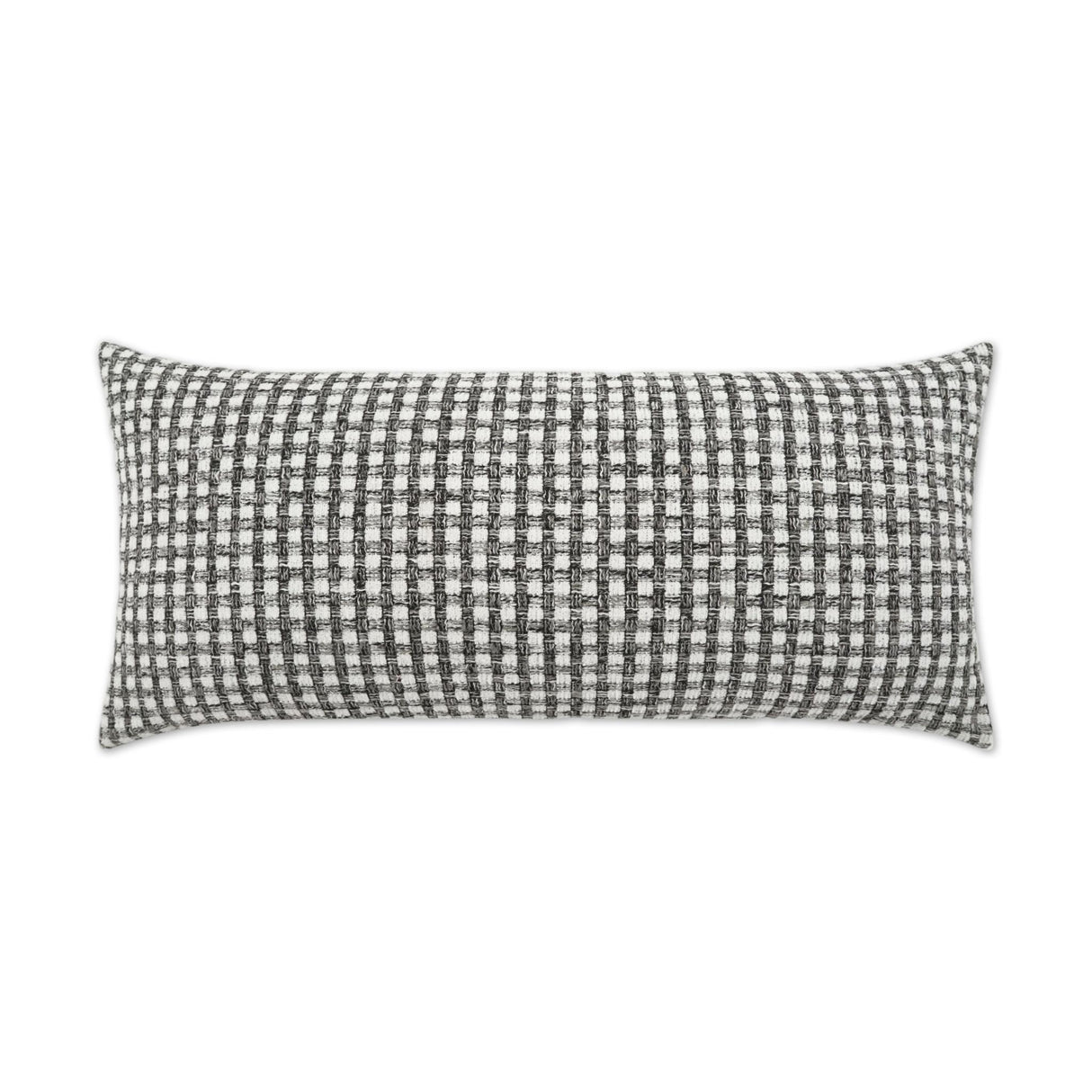 D.V. Kap Home Heart Stone Lumbar Grey 12" x 24" Pillow Cover