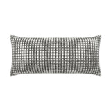 D.V. Kap Home Heart Stone Lumbar Grey 12" x 24" Pillow Cover