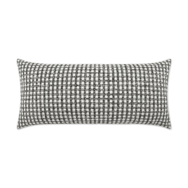 D.V. Kap Home Heart Stone Lumbar Grey 12" x 24" Pillow Cover
