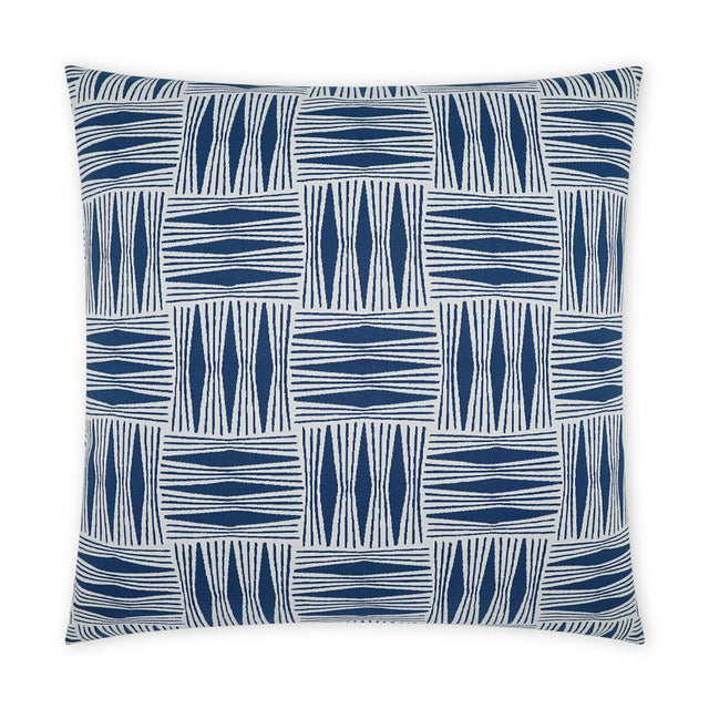 D.V. Kap Home Kizomba Blue 22" x 22" Pillow Cover