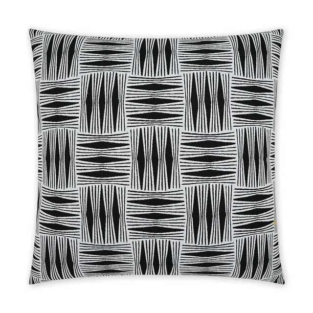 D.V. Kap Home Kizomba Ebony 22" x 22" Pillow Cover