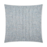 D.V. Kap Home Heart Stone Blue 22" x 22" Pillow Cover