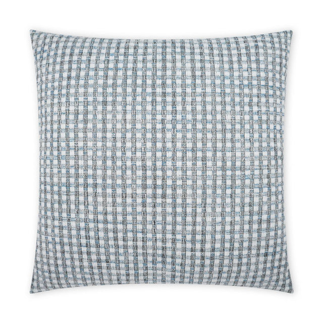 D.V. Kap Home Heart Stone Blue 22" x 22" Pillow Cover