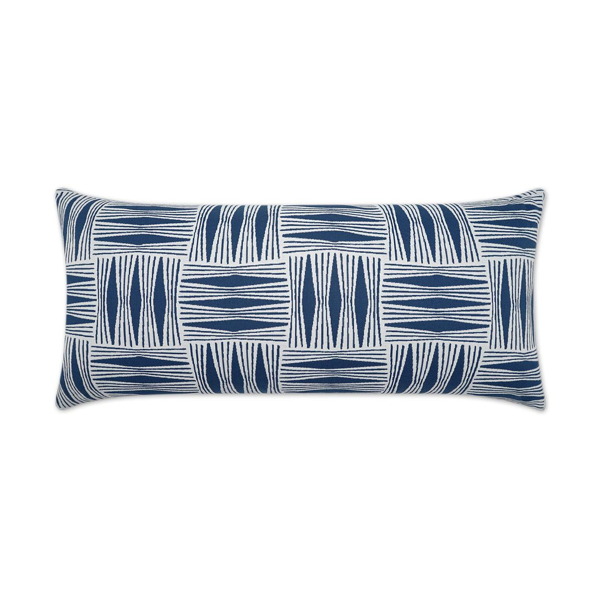 D.V. Kap Home Kizomba Lumbar Blue 12" x 24" Pillow Cover
