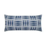 D.V. Kap Home Kizomba Lumbar Blue 12" x 24" Pillow Cover