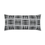 D.V. Kap Home Kizomba Lumbar Ebony 12" x 24" Pillow Cover