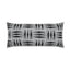 D.V. Kap Home Kizomba Lumbar Ebony 12" x 24" Pillow Cover