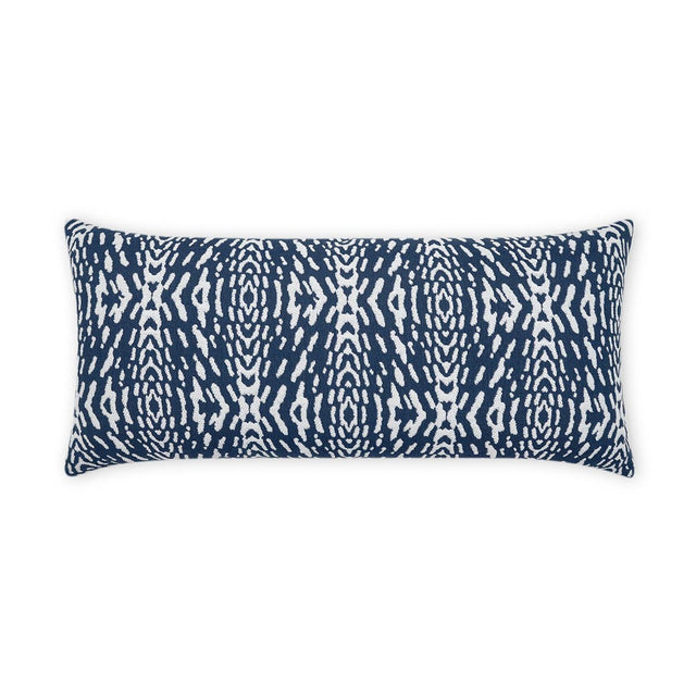 D.V. Kap Home Riff Lumbar Blue 12" x 24" Pillow Cover