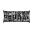 D.V. Kap Home Riff Lumbar Ebony 12" x 24" Pillow Cover