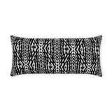 D.V. Kap Home Riff Lumbar Ebony 12" x 24" Pillow Cover