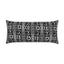 D.V. Kap Home Riff Lumbar Ebony 12" x 24" Pillow Cover
