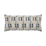 D.V. Kap Home Tassel Stripe Lumbar Blue 12" x 24" Pillow Cover