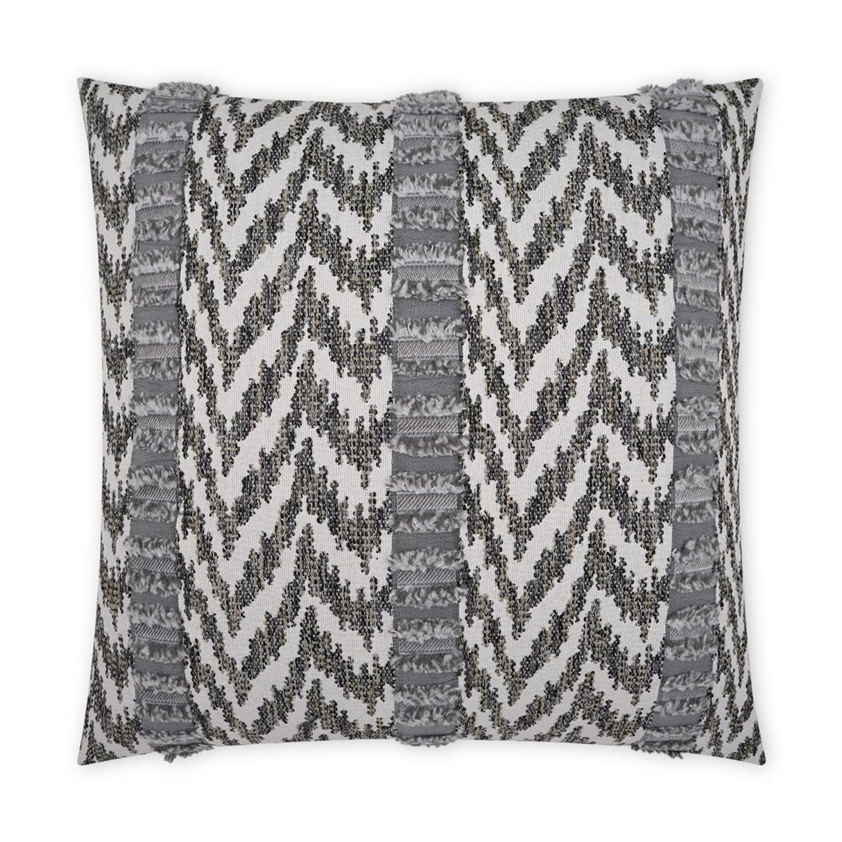 D.V. Kap Home Indiana Grey 22" x 22" Pillow Cover