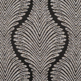 D.V. Kap Home Palmyra Black 22" x 22" Pillow Cover