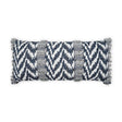 D.V. Kap Home Indiana Lumbar Indigo 12" x 24" Pillow Cover