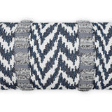 D.V. Kap Home Indiana Lumbar Indigo 12" x 24" Pillow Cover