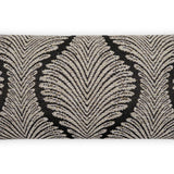 D.V. Kap Home Palmyra Lumbar Black 12" x 24" Pillow Cover