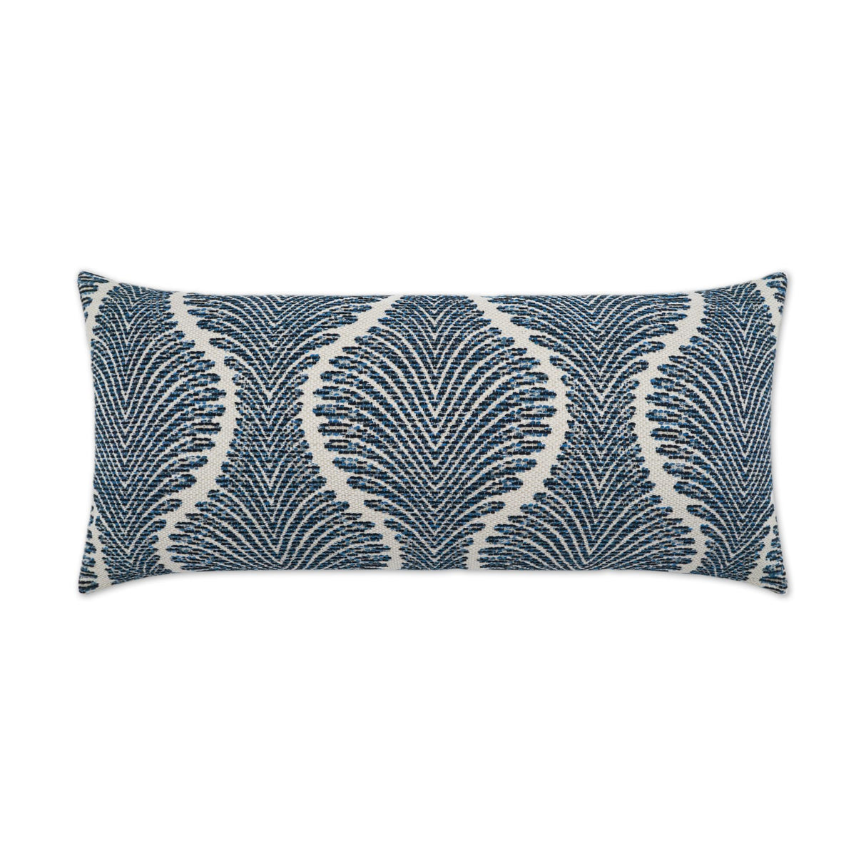 D.V. Kap Home Palmyra Lumbar Navy 12" x 24" Pillow Cover