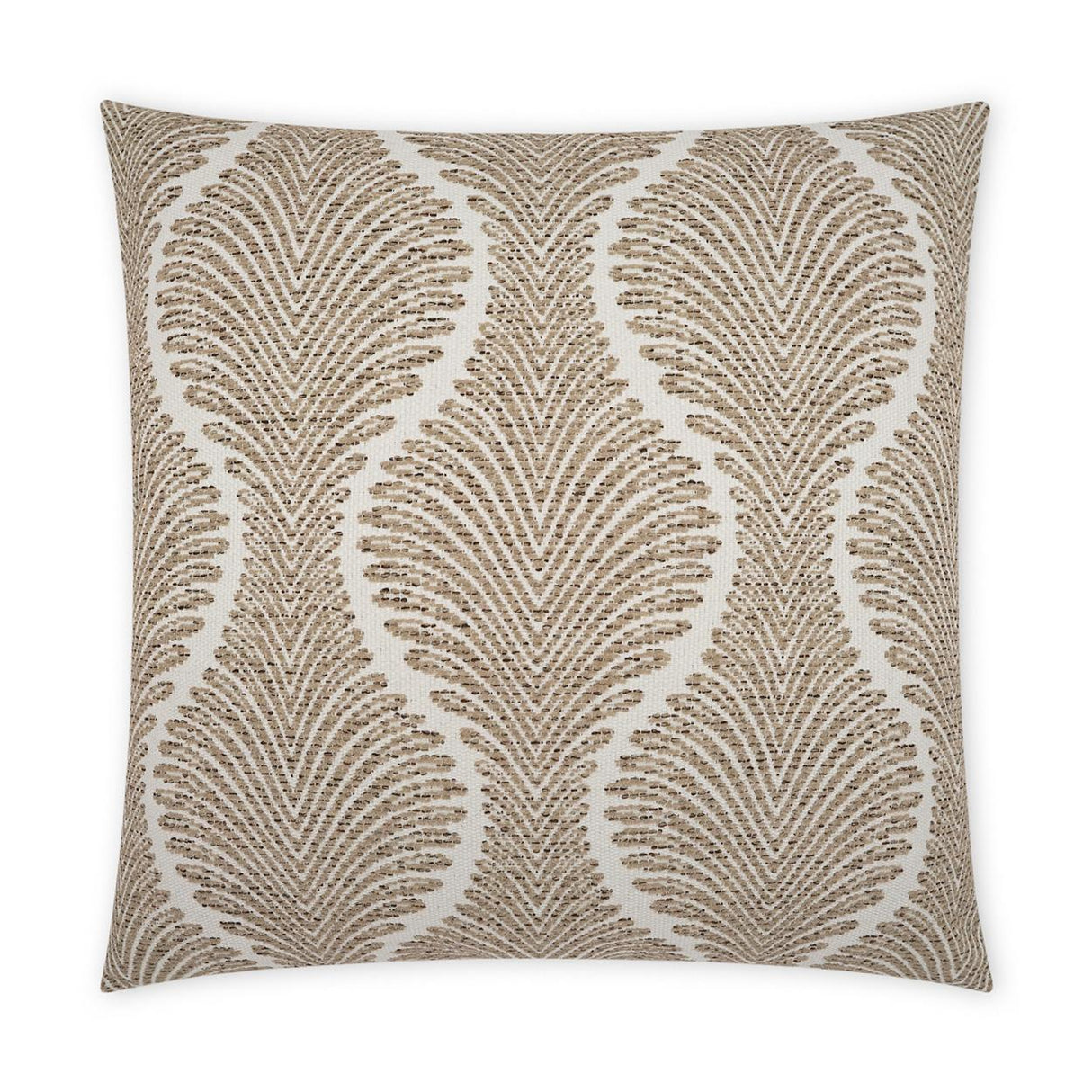 D.V. Kap Home Palmyra Taupe 22" x 22" Pillow Cover
