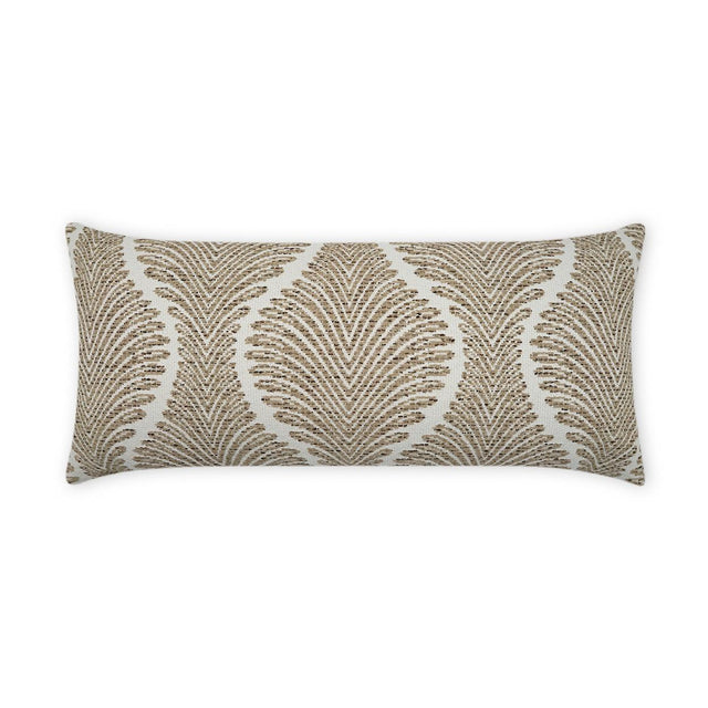 D.V. Kap Home Palmyra Lumbar Taupe 12" x 24" Pillow Cover