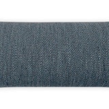 D.V. Kap Home Stratford Lumbar Denim 12" x 24" Pillow Cover
