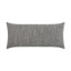 D.V. Kap Home Stratford Lumbar Grey 12" x 24" Pillow Cover