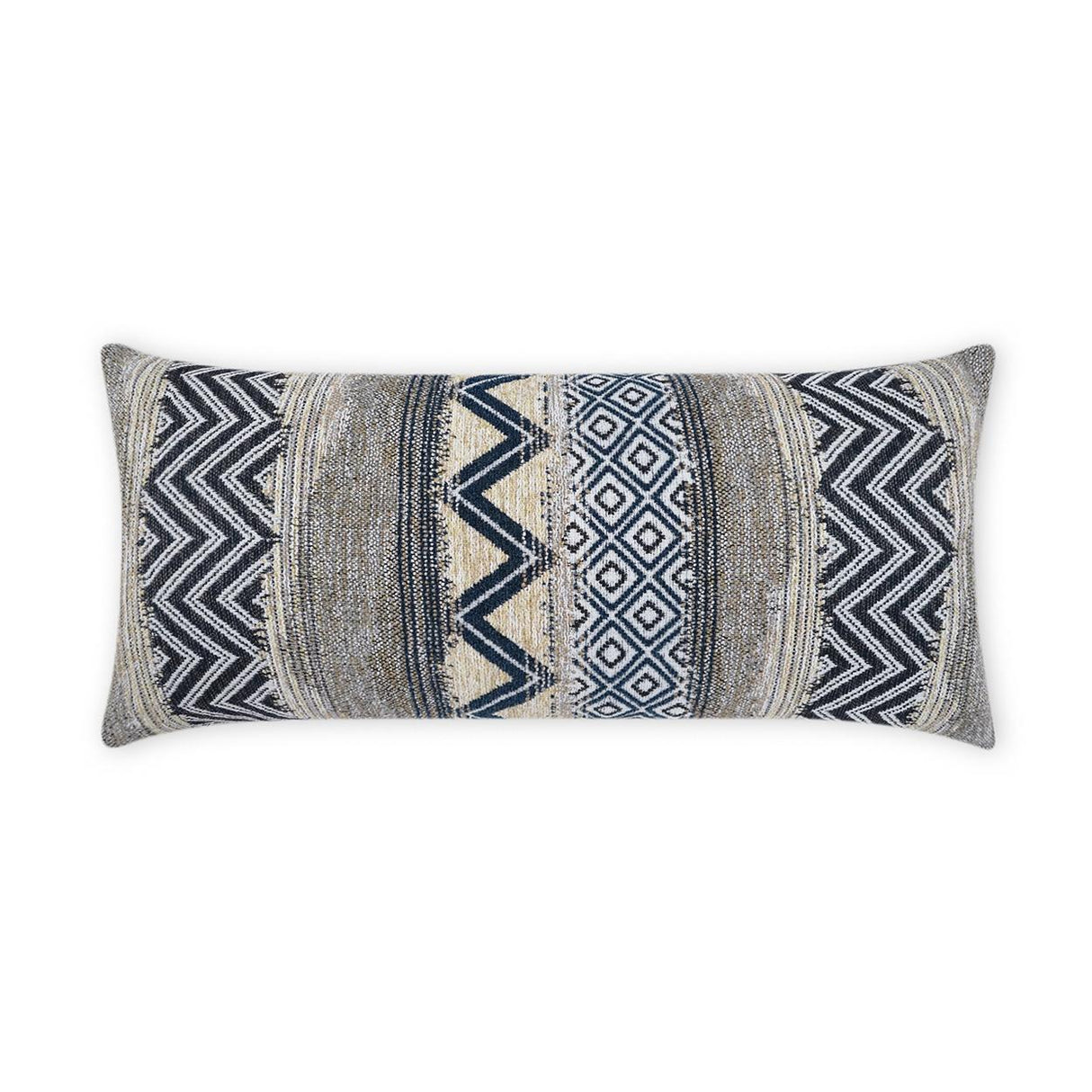 D.V. Kap Home Embolden Lumbar Blue 12" x 24" Pillow Cover