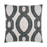 D.V. Kap Home Evadne Black 22" x 22" Pillow Cover