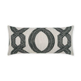 D.V. Kap Home Evadne Lumbar Black 12" x 24" Pillow Cover