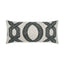 D.V. Kap Home Evadne Lumbar Black 12" x 24" Pillow Cover