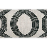D.V. Kap Home Evadne Lumbar Black 12" x 24" Pillow Cover