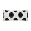 D.V. Kap Home Vianella Lumbar Tuxedo 12" x 24" Pillow Cover