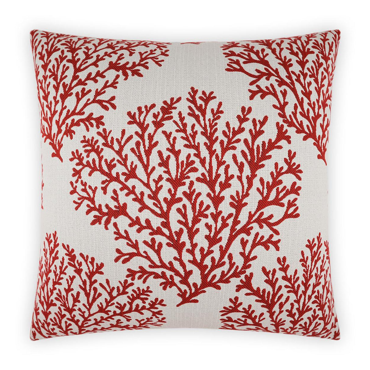 D.V. Kap Home Peggy Red 22" x 22" Pillow Cover