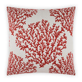 D.V. Kap Home Peggy Red 22" x 22" Pillow Cover